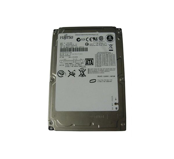 CA06672-B35100TW Fujitsu Mobile 60GB 5400RPM SATA 1.5GB/s 8MB Cache 2.5-inch Hard Drive