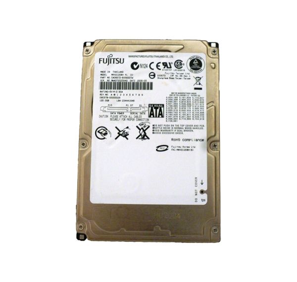 CA06672-B35600TW Fujitsu Mobile 120GB 5400RPM SATA 1.5GB/s 8MB Cache 2.5-inch Hard Drive