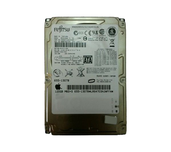 CA06672-B55600AP Fujitsu Mobile 120GB 5400RPM SATA 1.5GB/s 8MB Cache 2.5-inch Hard Drive