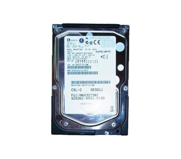 CA06697-B23700SE Fujitsu Enterprise 73.5GB 15000RPM SAS 3GB/s 8MB Cache 3.5-inch Hard Drive