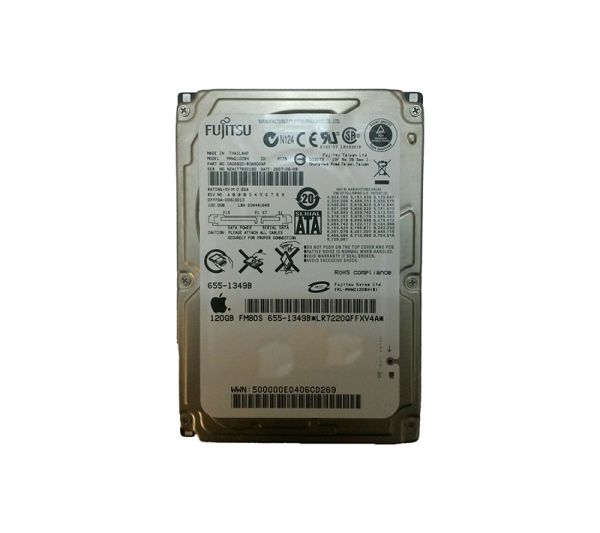 CA06820-B38800AP Fujitsu Mobile 120GB 5400RPM SATA 1.5GB/s 8MB Cache 2.5-inch Hard Drive