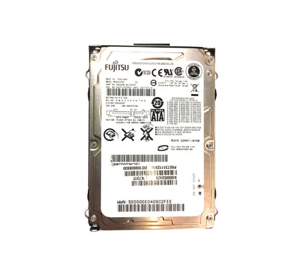 CA06846-B210000T Fujitsu Mobile 250GB 4200RPM SATA 1.5GB/s 8MB Cache 2.5-inch Hard Drive