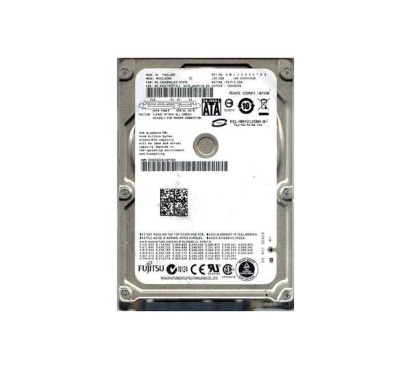CA06889-B31500MS Fujitsu Mobile 120GB 5400RPM SATA 1.5GB/s 8MB Cache 2.5-inch Hard Drive