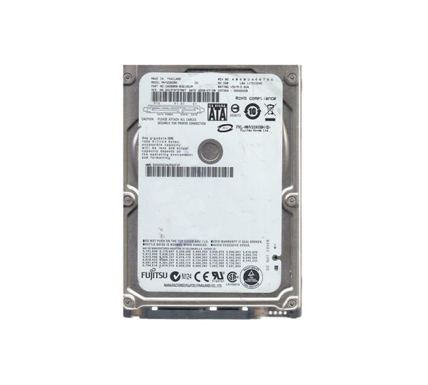 CA06889-B32100JP Fujitsu Mobile 60GB 5400RPM SATA 1.5GB/s 8MB Cache 2.5-inch Hard Drive