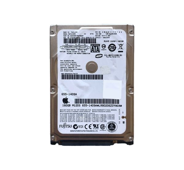 CA06889-B42700AP Fujitsu Mobile 160GB 5400RPM SATA 1.5GB/s 8MB Cache 2.5-inch Hard Drive