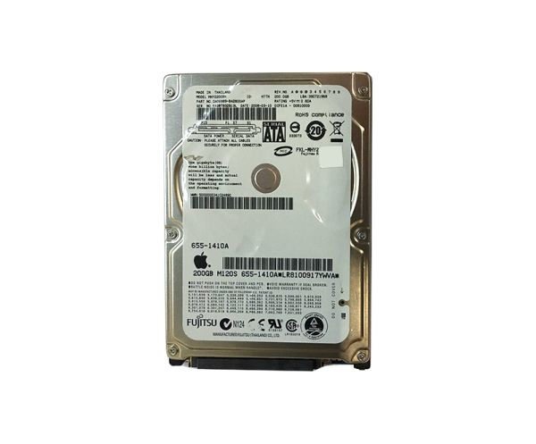 CA06889-B42800AP Fujitsu Mobile 200GB 5400RPM SATA 1.5GB/s 8MB Cache 2.5-inch Hard Drive