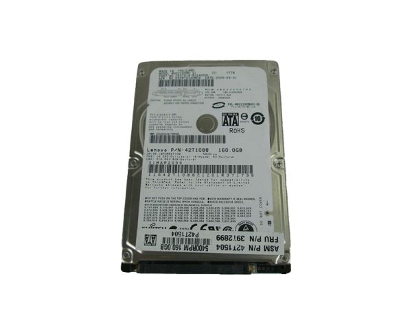 CA07018-B324000L Fujitsu Mobile 160GB 5400RPM SATA 3GB/s 8MB Cache 2.5-inch Hard Drive