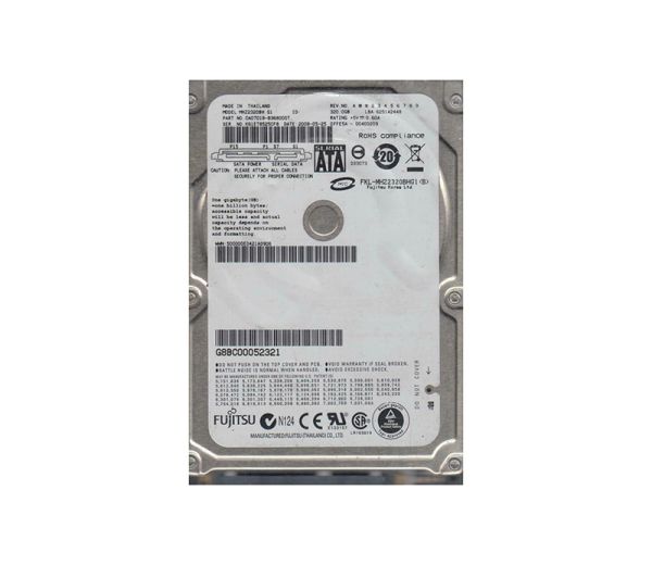 CA07018-B368000T Fujitsu Mobile 320GB 5400RPM SATA 3GB/s 8MB Cache 2.5-inch Hard Drive
