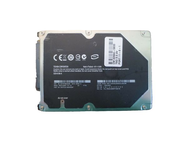 CA07018-B68400AP Fujitsu Mobile 160GB 5400RPM SATA 3GB/s 8MB Cache 2.5-inch Hard Drive