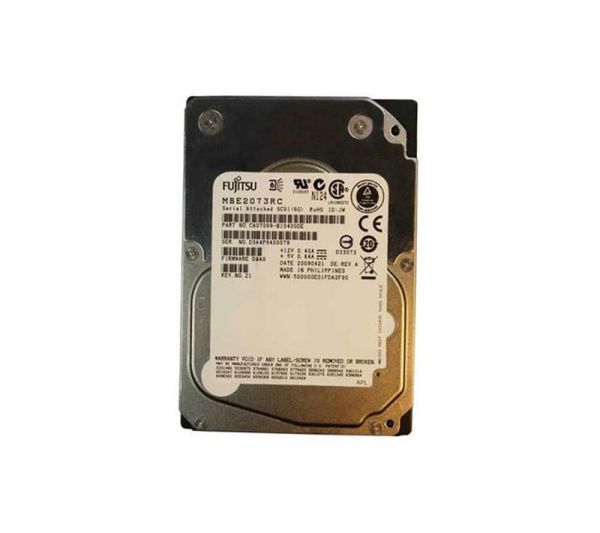 CA07069-B10400DE Fujitsu Enterprise 73.5GB 15000RPM SAS 6GB/s 16MB Cache 2.5-inch Internal Hard Disk Drive