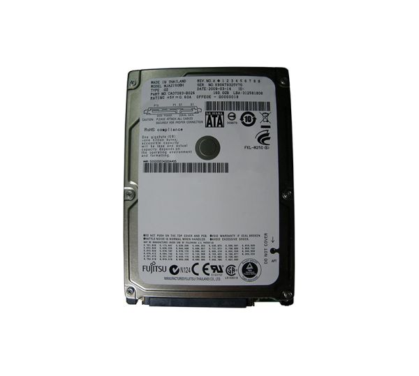 CA07083-B026 Fujitsu Mobile 160GB 5400RPM SATA 3GB/s 8MB Cache 2.5-inch Hard Drive