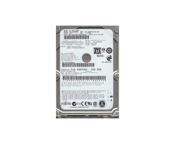 CA07083-B594000L Fujitsu Mobile 250GB 5400RPM SATA 3GB/s 8MB Cache 2.5-inch Hard Drive
