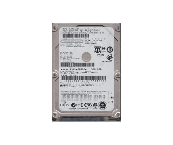 CA07083-B596000L Fujitsu Mobile 320GB 5400RPM SATA 3GB/s 8MB Cache 2.5-inch Hard Drive