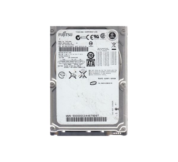 CA07096-B752 Fujitsu Mobile 120GB 7200RPM SATA 3GB/s 16MB Cache 2.5-inch Hard Drive