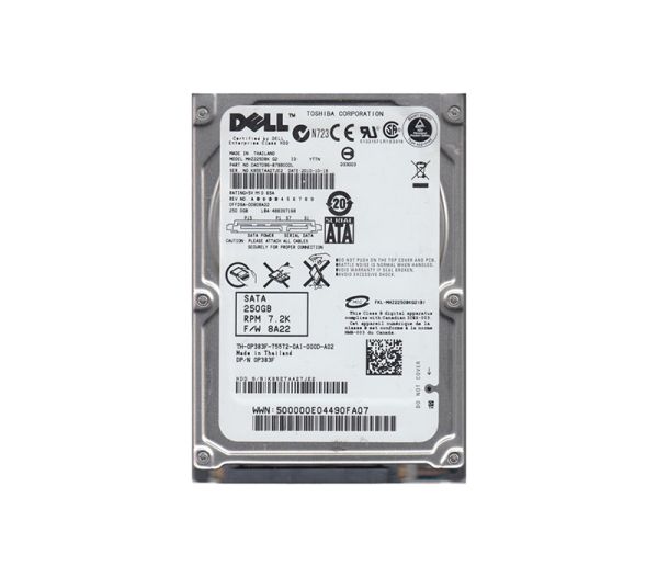 CA07096-B78800DL Fujitsu Mobile 250GB 7200RPM SATA 3GB/s 16MB Cache 2.5-inch Hard Drive