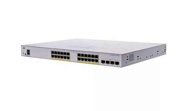 CBS220-24FP-4X Cisco Business 220 Series PoE 24 x Ports 10/100/1000Base-T + 2 x SFP+ Layer 2 Managed Gigabit Ethernet Switch