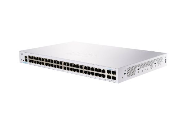 CBS250-48T-4X Cisco Business 250 Series 48 x Ports 1000Base-T + 4 x Ports SFP 1U Rack-mountable Layer 3 Managed Gigabit Ethernet Network Switch