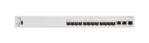 CBS350-12XS-NA Cisco Business 350-12XS Managed Switch - Manageable - 3 Layer Supported - Modular - 25.30 W Power Consumption - Optical Fiber, Twisted Pair - Lifetime Limited