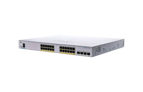 CBS350-24FP-4G-NA Cisco Business 350 24 x Ports PoE+ 10/100/1000Base-T + 4 x SFP Ports Layer 2 Managed Rack-mountable Gigabit Ethernet Switch
