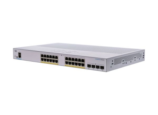 CBS350-24P-4G-EU Cisco 24-Port Gigabit PoE+ Compliant Managed Switch