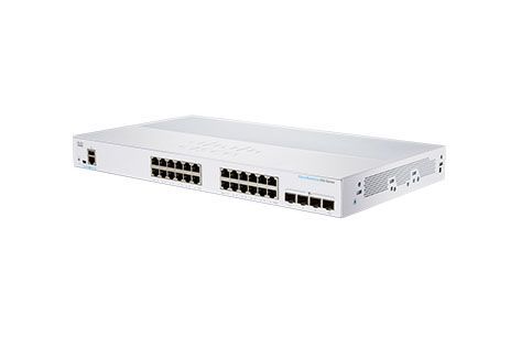 CBS350-24T-4X Cisco Business 350 Series 24 x Ports 1000Base-T + 4 x Ports SFP+ Layer 3 Managed Gigabit Ethernet Network Switch