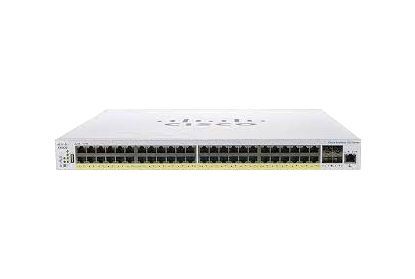 CBS350-48FP-4X-NA Cisco Business PoE+ 48 x Ports 10/100/1000Base-T + 4 x SFP (mini-GBIC) Layer 2 Managed Gigabit Ethernet Network Switch
