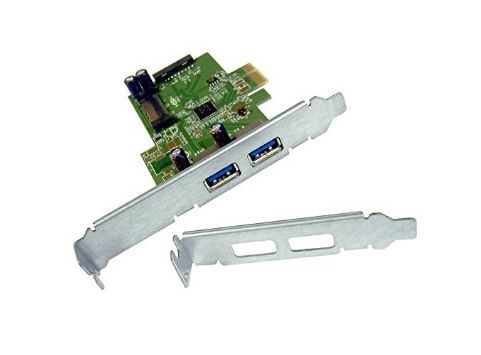 608151-001 HP 2-Port PCI Express x1 USB 3.0 Adapter Plug-in Card