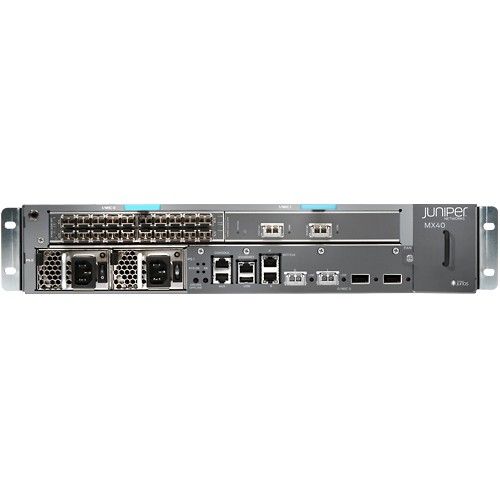 CHAS-MX40-T-S Juniper MX40 4 Slots 2U Rack-mountable Router Chassis