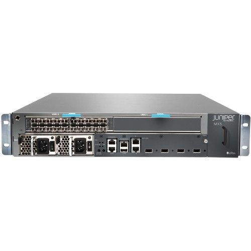 CHAS-MX5-T-S Juniper MX5 2 Slots 2U Rack-mountable Router Chassis