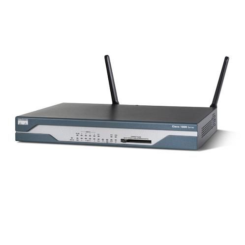 CISCO1801WM-AGB/K9 Cisco DSL over POTs Annex M Wireless Security Router FCC Complnt