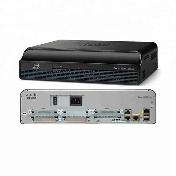 CISCO1941-2.5G/K9 Cisco 1941 Integrated Services Router 2 Ports 5 Slots Rack-mountable, Wall Mountable