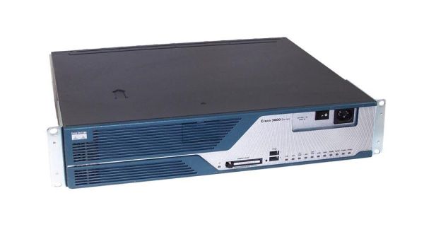 CISCO3825-AC-IP Cisco 3825 Integrated Services Router with AC+POE,2GE,1SFP, 2NME, 4HWIC, IP Base