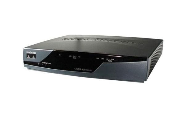 CISCO857-K9 Cisco 850 Series 857 4 x Ports 10/100Base-TX LAN + 1 x Port ADSL RJ-11 WAN Integrated Services Router