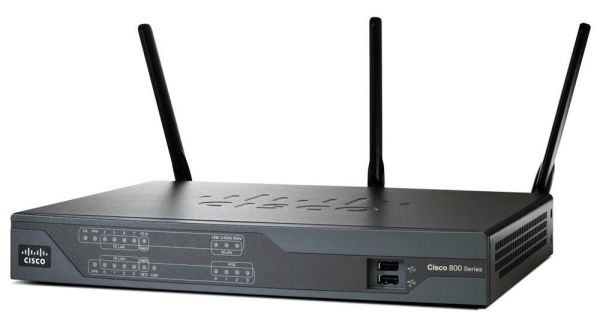 CISCO867W-GN-A-K9 Cisco 867 ADSL2/2+ Annex A Sec Router 802.11n FCC Comp