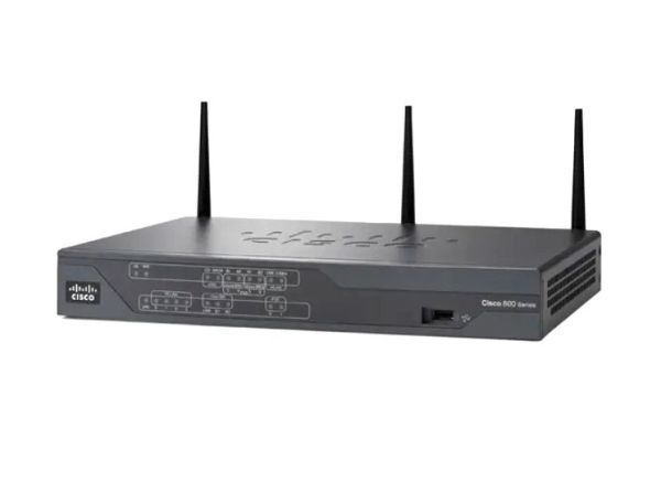 CISCO877-M-K9 Cisco 800 Series 877 4 x Ports 10/100Base-TX LAN + 1 x Port ADSL WAN Integrated Services Router