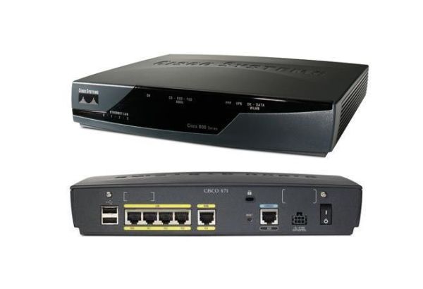 CISCO878-SEC-K9 Cisco 870 Series 878 4 x Ports 10/100Base-TX LAN + 1 x Port ADSL WAN Integrated Services Router
