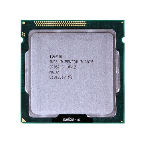 CM8062307260115 Intel Pentium G870 Dual-Core 3.10GHz 5.00GT/s DMI 3MB L3 Cache Socket LGA1155 Processor