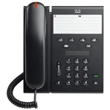 CP-6911-C-K9-RF Cisco Unified 6900 Series 6911 2 x Ports 10/100Base-TX Charcoal Wall-mountable IP Phone with Standard Handset