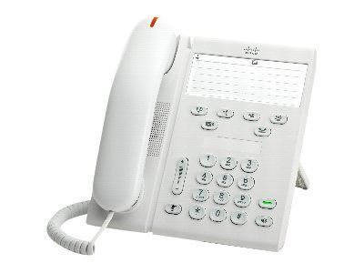 CP-6911-W-K9-RF Cisco Unified 6900 Series 6911 2 x Ports 10/100Base-TX White Wall-mountable IP Phone with Standard Handset