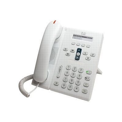 CP-6921-W-K9 Cisco Unified 6900 Series 6921 2 x Ports 10/100Base-TX White Wall-mountable IP Phone