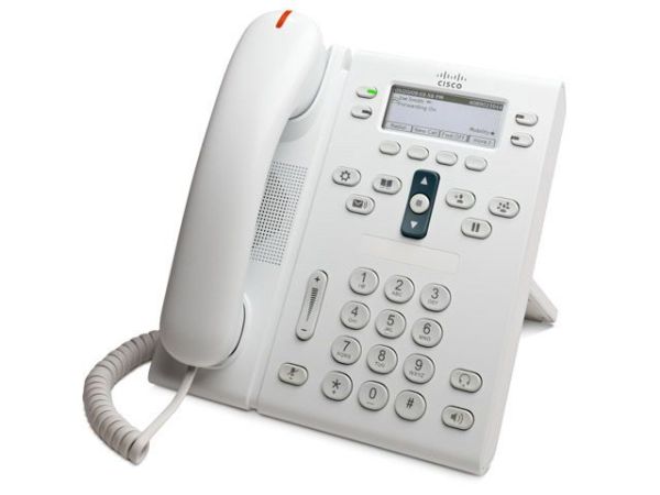 CP-6945-W-K9 Cisco Unified 6900 Series 6945 2 x Ports 1000Base-T White Wall-mountable IP Phone