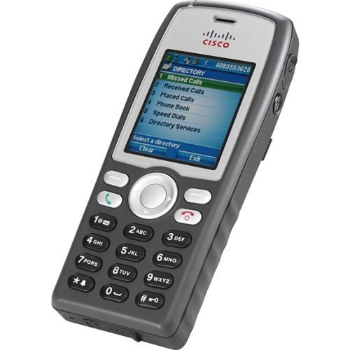 CP-7925G-EE-CH1-K9 Cisco Unified 7900 Series 7925G IEEE 802.11a/b/g Wireless IP Phone with 1 x User License (Battery/PSU not Included)