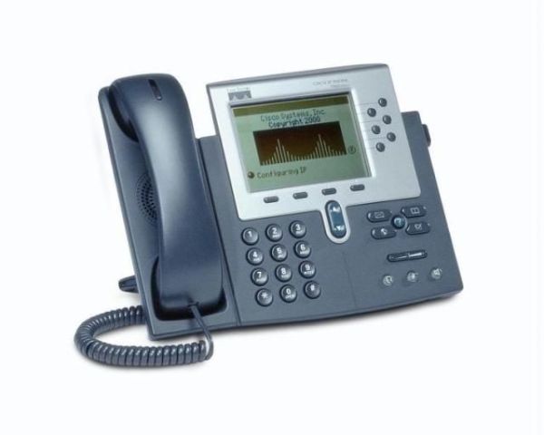 CP-7962G-CH1 Cisco Unified 7900 Series 7962G 2 x Ports 10/100Base-TX Silver Wall-mountable IP Phone with 1 x User License