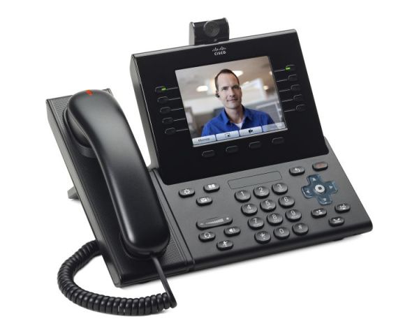 CP-9951-C-A-K9 Cisco 9900 Series 9951 2 x Ports 1000Base-T + 2 x Ports USB 2.0 Arabic Keyboard Charcoal IP Phone With Camera