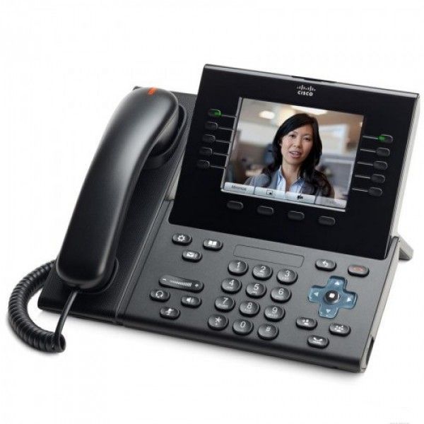 CP-9951-C-K9-RF Cisco 9900 Series 9951 2 x Ports 1000Base-T + 2 x Ports USB 2.0 Charcoal IP Phone With Camera