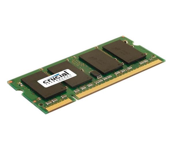CT12864X40B.M16FFY Crucial Technology 1GB DDR-400MHz PC3200 non-ECC Unbuffered CL3 200-Pin SoDimm 2.5V Memory Module
