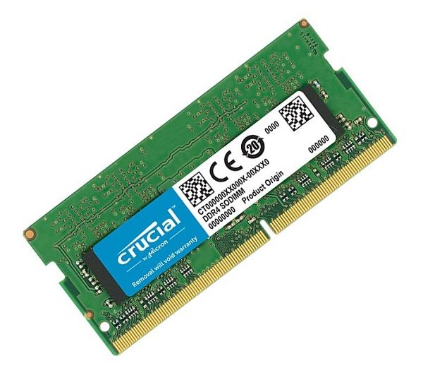 CT16G4SFD8266 Crucial Technology 16GB DDR4-2666MHz PC4-21300 non-ECC Unbuffered CL19 260-Pin SoDimm 1.2V Dual Rank Memory Module