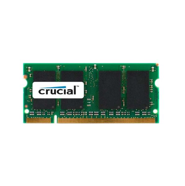 CT25664AC667.M16FH Crucial Technology 2GB DDR2-667MHz PC2-5300 non-ECC Unbuffered CL5 200-Pin SoDimm 1.8V Memory Module