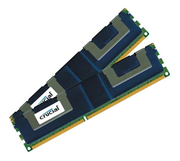 CT2K32G3ELSLQ41339 Crucial Technology 64GB Kit (2X32GB) PC3-10600 DDR3-1333MHz ECC Registered CL9 240-Pin DIMM 1.35V Memory