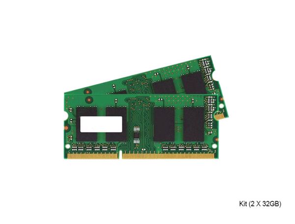 CT2K32G48C40S5 Crucial Technology 64GB Kit (2 x 32GB) DDR5-4800MHz PC5-38400 non-ECC Unbuffered CL40 262-Pin SODIMM 1.1VDC Dual Rank Memory Module
